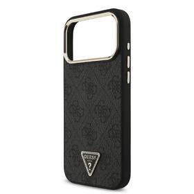 Kryt na mobil Guess 4G Strass Triangle Logo Gold Frame MagSafe na Apple iPhone 18 Pro čierny

 obrázok produktu 3 z 6