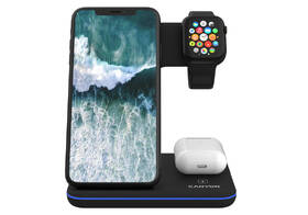 Bezdrôtová nabíjačka Canyon 3v1 pre telefón, Apple Watch, Airpods čierna

 obrázok produktu 2 z 4