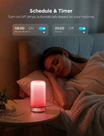 Stolná lampa Govee 2 RGBW, Matter biela

 obrázok produktu 5 z 7