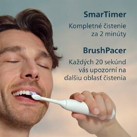 Zubná kefka Philips HX7400/01 biela

 obrázok produktu 5 z 17