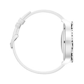 Inteligentné hodinky Huawei Watch GT3 Pro 43 mm - Silver Bezel White Ceramic Case + White Leather Strap 

 obrázok produktu 4 z 6