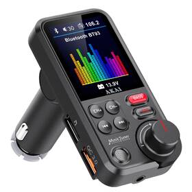 FM Transmitter AKAI FMT-93BT čierny

 obrázok produktu 2 z 8
