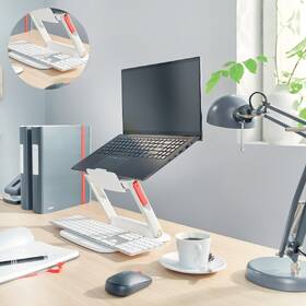 Podstavec pre notebooky Leitz Ergo pro 13" až 15" biely

 obrázok produktu 8 z 10