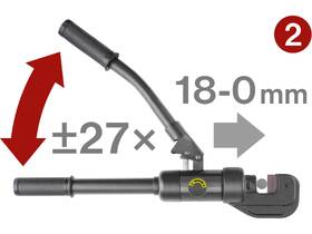 Kliešte FORTUM 4900172, 4-16mm, 430mm 

 obrázok produktu 6 z 9