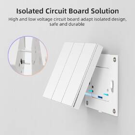Vypínač IMMAX NEO SMART Aria 2-tlačidlový, Wi-Fi, 230V, Tuya biely

 obrázok produktu 10 z 15