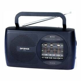 Rádioprijímač Orava T-120 čierny/modrý

 obrázok produktu 1 z 1