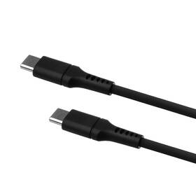 Kábel FIXED Liquid silicone USB-C/USB-C s podporou PD, 60W, 1,2m čierny

 obrázok produktu 3 z 7