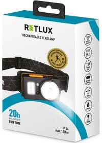 Čelovka RETLUX RPL 702, s powerbankou 

 obrázok produktu 6 z 6