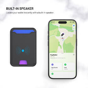 Peňaženka FIXED MagWallet s lokátorem a podporou Find My čierna

 obrázok produktu 6 z 12