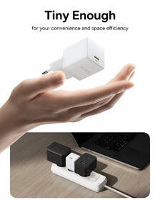 Nabíjačka do siete Baseus Palm 20W USB-C PD QC 3.0 biela

 obrázok produktu 8 z 13