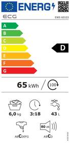 Práčka ECG EWS 60103 

 obrázok produktu 1 z 8