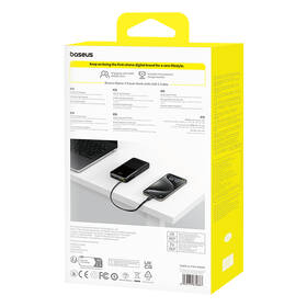Powerbank Baseus Bipow 2 10000mAh 20W s káblom USB-C čierny

 obrázok produktu 17 z 17