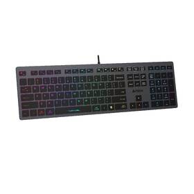 Klávesnica A4Tech FX60 Neon, CZ sivá

 obrázok produktu 3 z 5