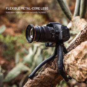 Držiak na mobil FIXED Creator Flexible Tripod, 1/4" závit čierny

 obrázok produktu 3 z 10