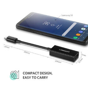 Redukcia UGREEN USB-C/DisplayPort biela

 obrázok produktu 1 z 6