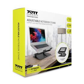 Podstavec pre notebooky PORT CONNECT Aluminium Stand čierny

 obrázok produktu 9 z 9