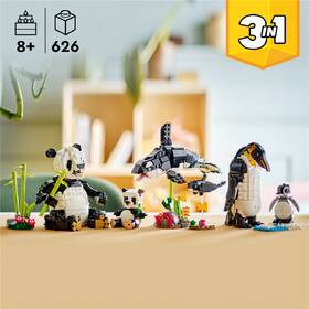 Stavebnica LEGO® Creator 3 v 1 31165 Divoká zvířata: Pandí rodinka 

 obrázok produktu 7 z 7