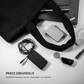 Sieťový adaptér FIXED GaN USB-C, PD 3.0, 65 W + 4x adaptér čierny

 obrázok produktu 12 z 18