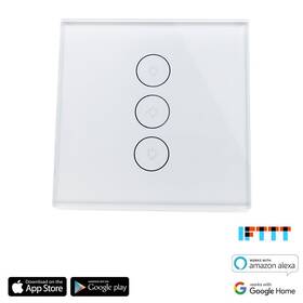 Vypínač iQtech SmartLife IQS003, Wi-Fi vypínač trojitý 

 obrázok produktu 1 z 4