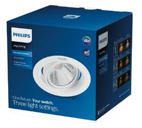 Vstavané svietidlo Philips Pomeron Dim 070, 5W, neutrálna biela biele

 obrázok produktu 2 z 2