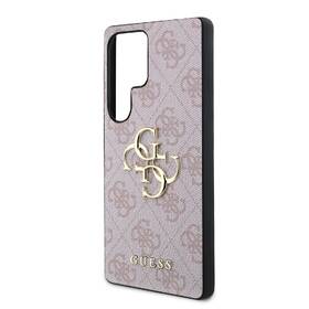 Kryt na mobil Guess PU 4G Metal Logo na Samsung Galaxy S25 Ultra ružový

 obrázok produktu 4 z 6