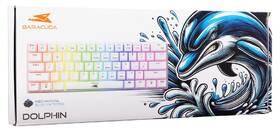 Klávesnica Baracuda DOLPHIN, Blue switch, US layout biela

 obrázok produktu 6 z 6