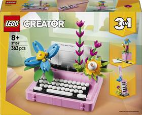 Stavebnica LEGO® Creator 3 v 1 31169 Písací stroj s kvetmi 

 obrázok produktu 2 z 9