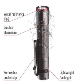Lampáš EMOS Ultibright 50, P3150, 100lm, 1xAAA sivá

 obrázok produktu 7 z 12