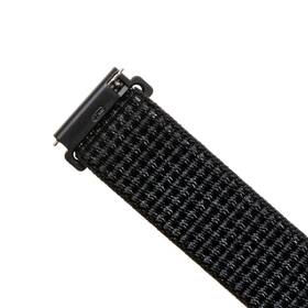 Remienok FIXED Nylon Strap so šírkou 22mm pre smartwatch, reflexný čierny

 obrázok produktu 3 z 3