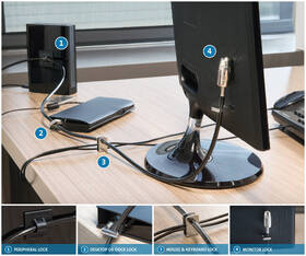 Zámok KENSINGTON Desktop Peripheral Kit MicroSaver 2.0 

 obrázok produktu 4 z 9
