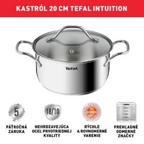Hrniec s pokrievkou Tefal B8644474, 20 cm 

 obrázok produktu 5 z 9
