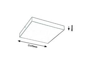 LED stropné svietidlo Rabalux Tartu 7899 čierne

 obrázok produktu 4 z 5