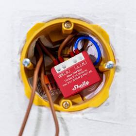 Modul Shelly Qubino Wave 1PM Mini, spínací modul s meraním spotreby 1x 8A, Z-Wave červený

 obrázok produktu 3 z 3