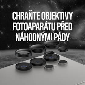 Ochranné sklo šošovky fotoaparátu PanzerGlass HoOps Ceramic na Samsung Galaxy S25 Ultra čierne

 obrázok produktu 8 z 8