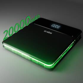 Powerbank SBS Slim 2x USB-A/2x USB-C, PD, 100 W, 20000 mAh čierna

 obrázok produktu 2 z 3
