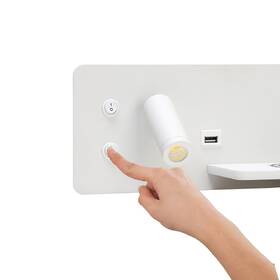 Bodové svietidlo IMMAX LED Be PREPARE 4v1 s Qi nabíjaním, USB, varianta pravá biele

 obrázok produktu 4 z 9