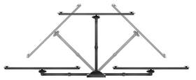 Držiak na TV Meliconi Extra XDR 200400 CG, polohovateľný, pre uhlopriečky 32"-65", nosnosť 30 kg čierny

 obrázok produktu 3 z 8