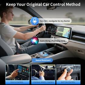 Transmitter Swissten CarLINK, Android Auto, CarPlay strieborné

 obrázok produktu 7 z 10
