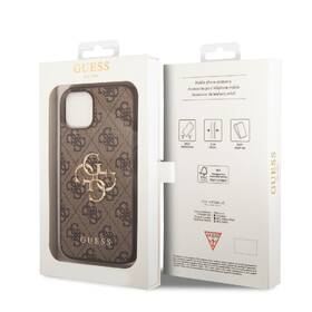 Kryt na mobil Guess 4G Metal Logo na Apple iPhone 15 hnedý

 obrázok produktu 4 z 4