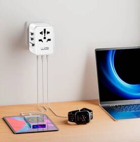 Cestovný adaptér WG univerzálna, GaN, PD 20W biely

 obrázok produktu 2 z 6