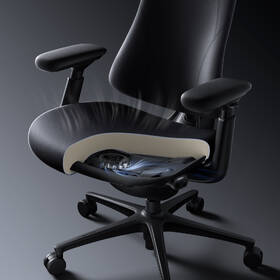 Ergonomická stolička LiberNovo Omni Pro Graphite, 48cm 

 obrázok produktu 11 z 17