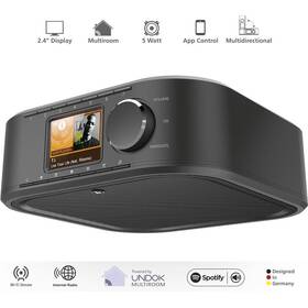 Internetový rádioprijímač s DAB+ Hama DIR355BT čierny

 obrázok produktu 3 z 5