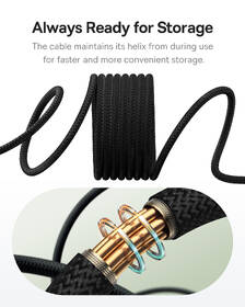 Kábel Baseus Tungsten USB/USB-C, 100W, 1m čierny

 obrázok produktu 7 z 12