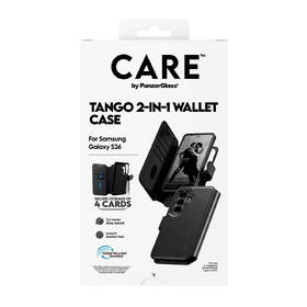 Puzdro na mobil flipové PanzerGlass CARE Tango 2v1 MagSafe na Samsung Galaxy S26 čierne

 obrázok produktu 5 z 5
