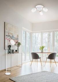 LED stropné svietidlo Reality BIDAR, E14 biele

 obrázok produktu 1 z 1