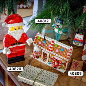 Stavebnica LEGO® 40820 Zväčšená minifigúrka Santu 

 obrázok produktu 5 z 7
