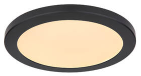LED stropné svietidlo GLOBO Lasse, kruh, 30 cm, LED, 24W čierne

 obrázok produktu 3 z 5