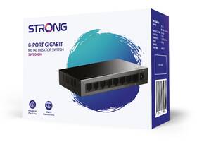 Switch Strong SW8000M 8-Port Gigabit kovový

 obrázok produktu 12 z 12