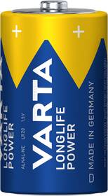 Batéria alkalická Varta D, LR20, blister 2ks 

 obrázok produktu 1 z 1