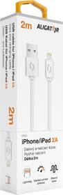 Kábel Aligator USB/Lightning, 2m biely

 obrázok produktu 1 z 1